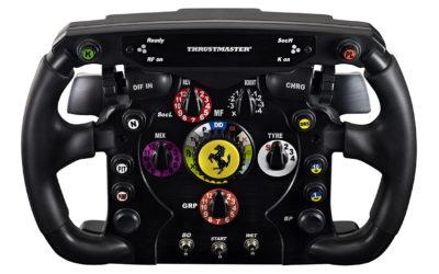 スラストマスター フェラーリF1ステアリングホイール：テストと意見