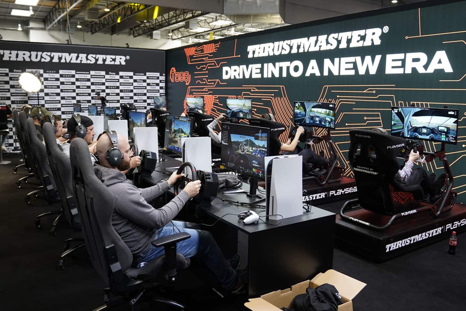 thrustmaster sim racing expo ftrd
