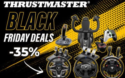 ブラックフライデーThrustmaster：2025 最高のキャンペーンがついに明らかに（-35％）！